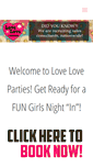 Mobile Screenshot of loveloveparties.com